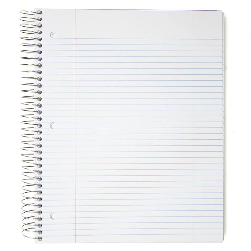 Top Flight Wired 3-Subject Notebook, 120 Sheet - Image 4